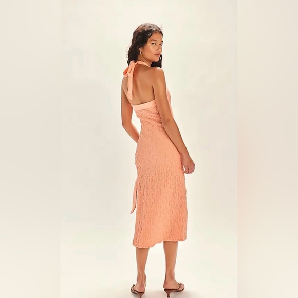 FREE PEOPLE Sea Foam Midi Dress - Picture 2 of 13